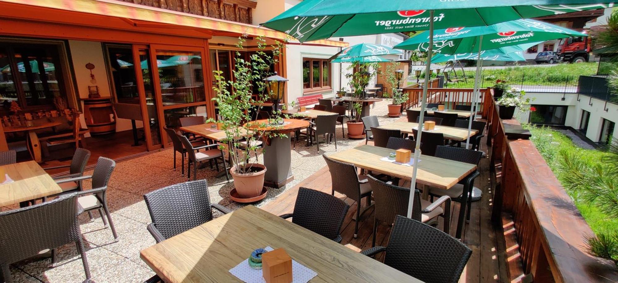 Pension Cafe Fritz 레흐암 아르베르크 외부 사진